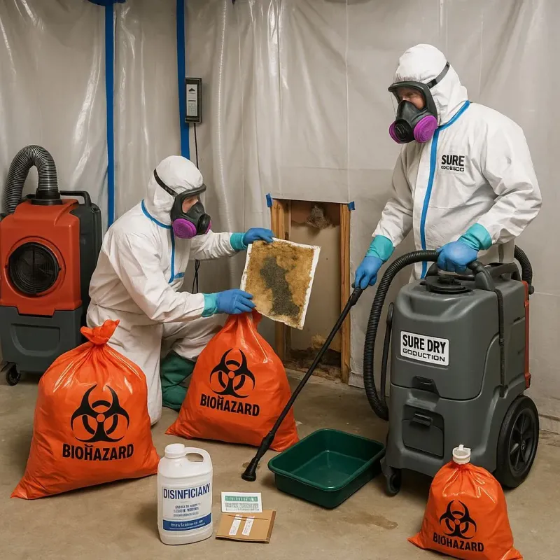 Contaminated Water Handling Protocols process in La Grange, IL